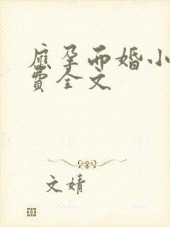 应孕而婚小说免费全文