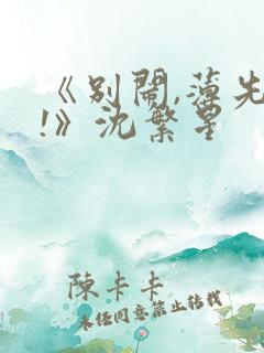 《别闹,薄先生!》沈繁星