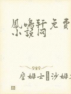 凤鸣轩免费言情小说网