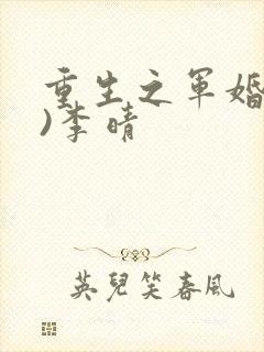 重生之军婚(h)李晴