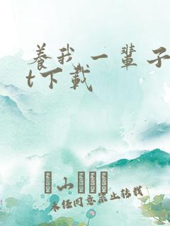 养我一辈子txt下载