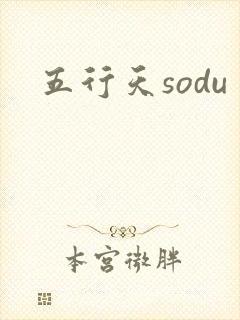 五行天sodu