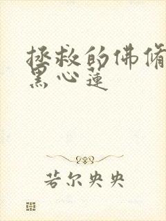 拯救的佛修是个黑心莲