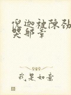 倪迦被陈劲生做哭那章