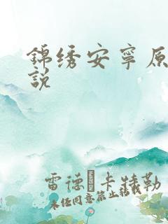 锦绣安宁原著小说