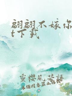 翩翩不嫁你txt下载