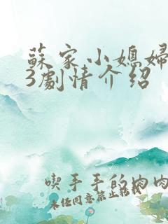 苏家小媳妇1v3剧情介绍