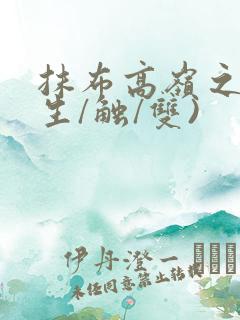 抹布高岭之花(生/触/双)