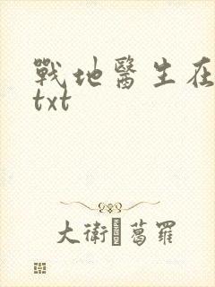 战地医生在都市txt