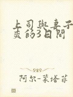 上司与妻子干到爽的3日间