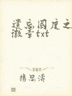 遗忘国度之神秘徽章txt