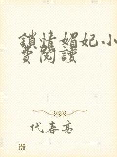 锁情媚妃小说免费阅读