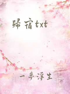 归宿txt