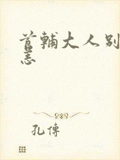 首辅大人别来无恙