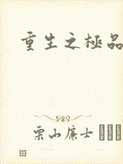 重生之极品男妾