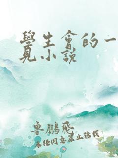 学生会的一己之见小说