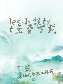 les小说txt免费下载