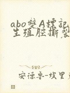 abo双A标记生殖腔撕裂