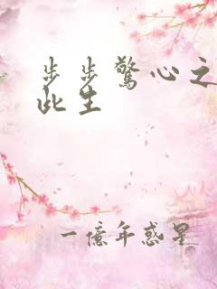 步步惊心之禛曦此生