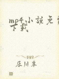 mp4小说免费下载