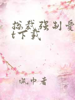 总裁强制爱txt下载