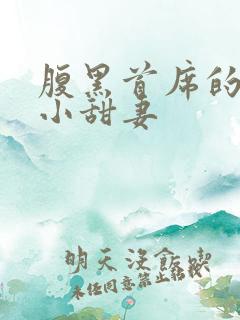 腹黑首席的替身小甜妻