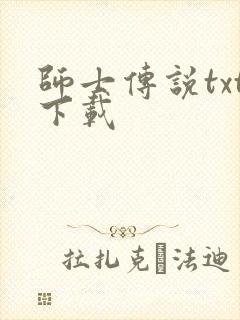 师士传说txt下载