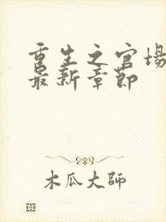 重生之官场风流最新章节