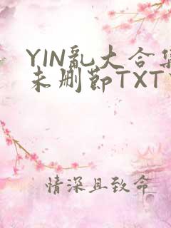 YIN乱大合集未删节TXT下载
