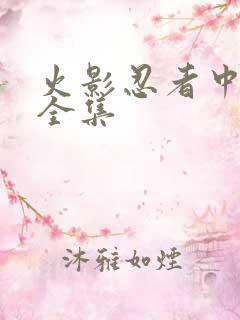 火影忍者中文网全集