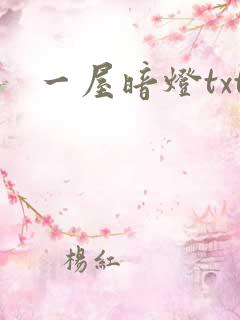 一屋暗灯txt