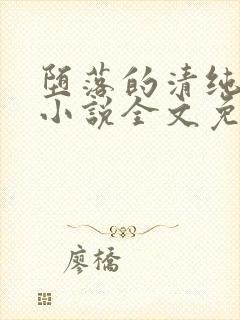 堕落的清纯校花小说全文免费