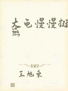 大龟慢慢挺进张燕