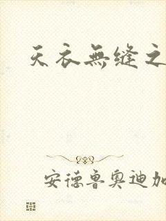 天衣无缝之极限