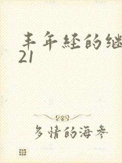 丰年经的继中文21