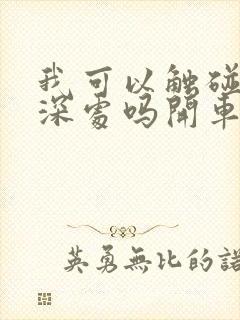 我可以触碰你的深处吗开车作文