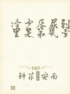 冷少辰尿到童若里是第几章