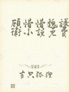 顾惜惜魏谦锦衣卫小说免费阅读