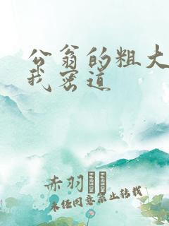 公翁的粗大挺进我密道