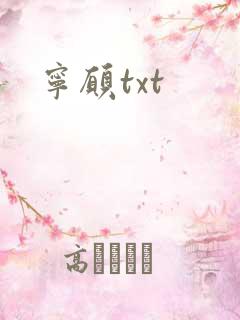 宁愿txt