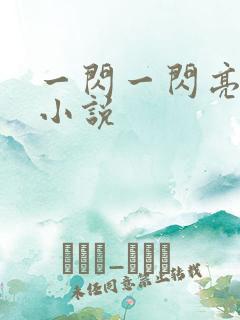 一闪一闪亮晶晶小说