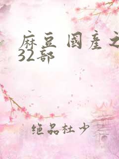 麻豆 国产之光32部