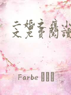 二婚之痒小说全文免费阅读