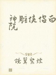 神雕侠侣白鹿书院