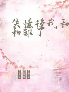 失忆后我和王爷和离了