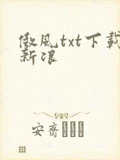 傲风txt下载新浪