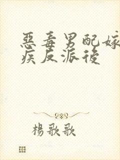 恶毒男配嫁给残疾反派后