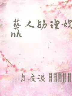 艺人助理娱乐圈nh