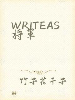 WRITEAS将军
