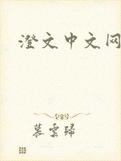 澄文中文网